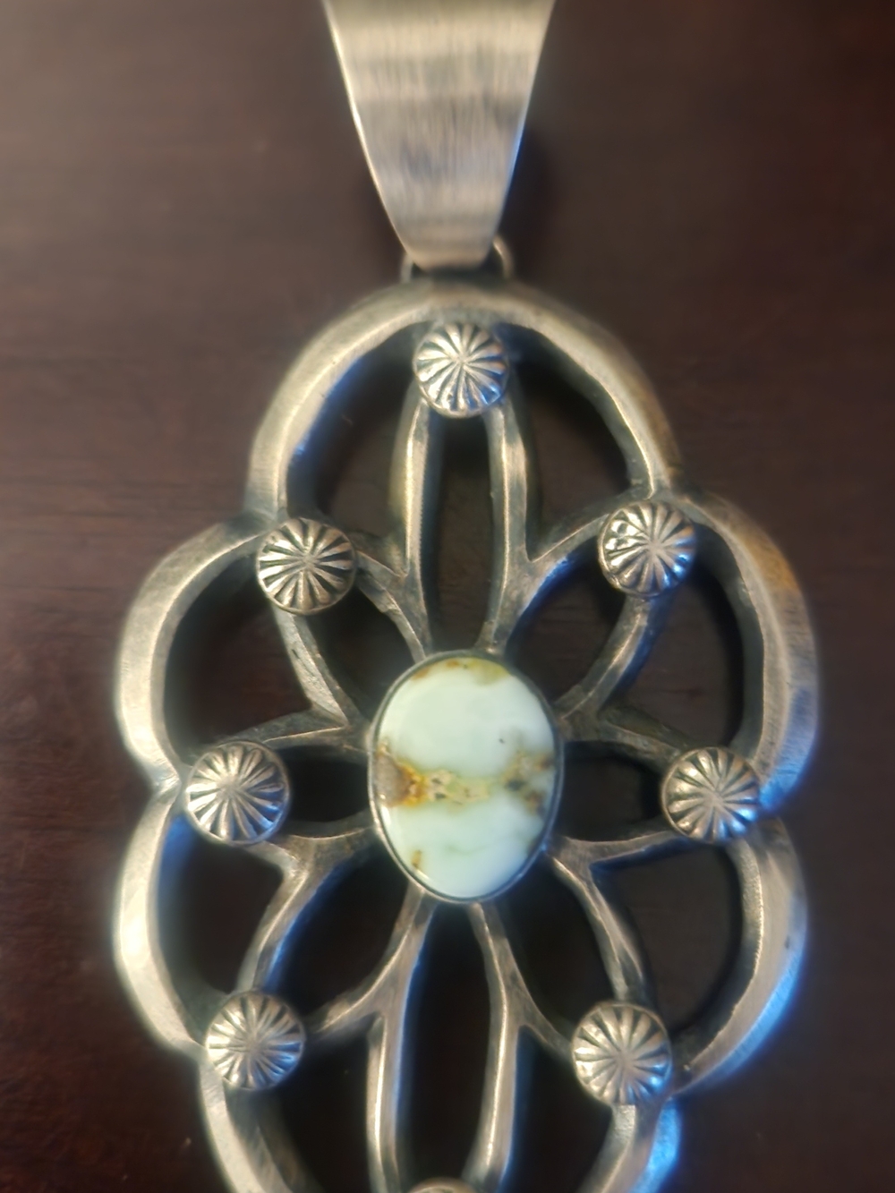 Chimney Butte Sterling Silver Palamino Star Shot Pendant